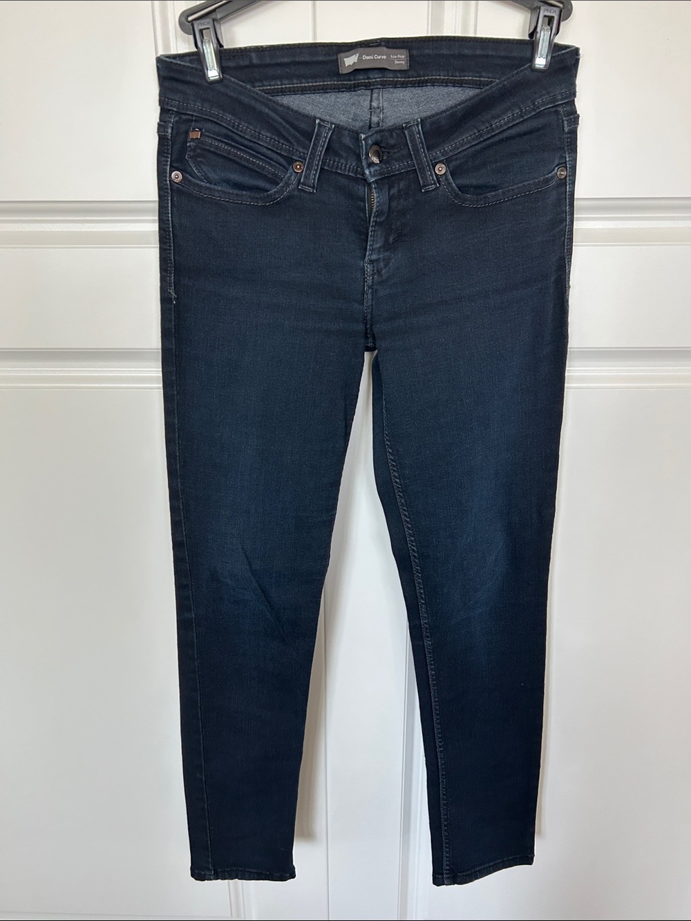 Levi’s Demi Curve Low Rise Skinny Dark Indigo Slim Women’s Jeans